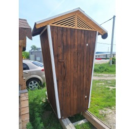 Туалет крашенный