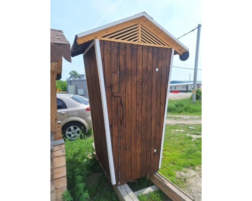 Туалет крашенный