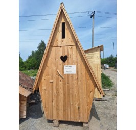 Туалет домик